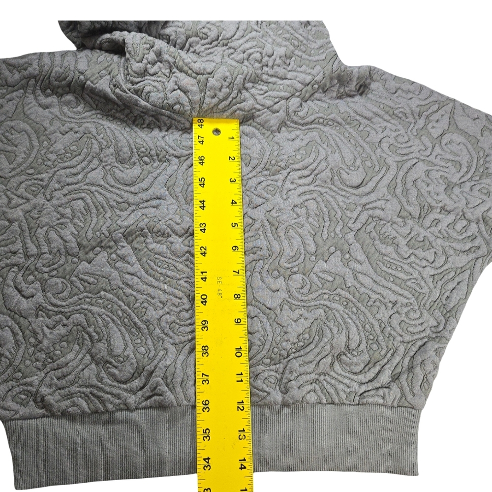 Merrell Gray Patterned Cowl Neck Sweater - Picture 5 of 9